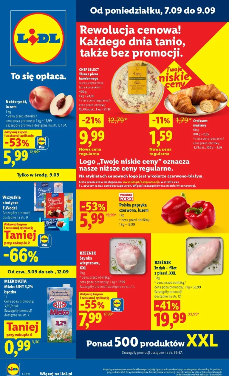 Lidl Polsko leták od 07.09.2026