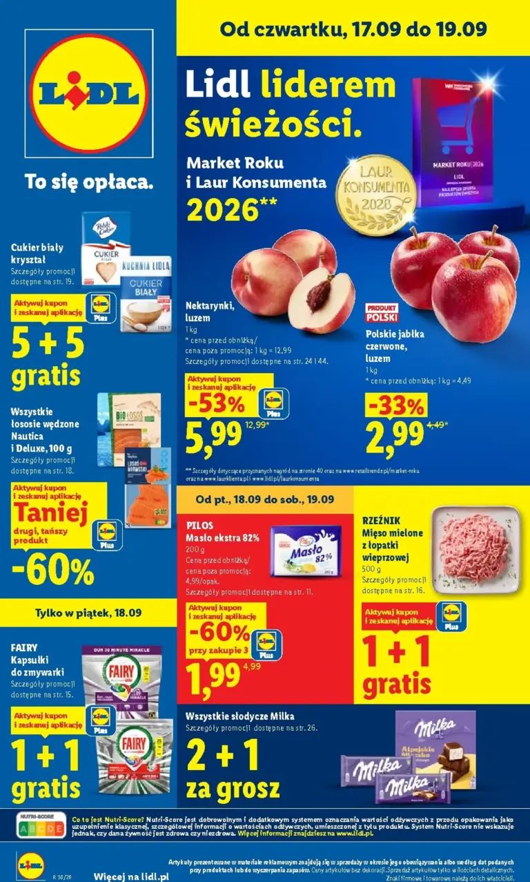 Lidl Polsko leták od 17.09.2026