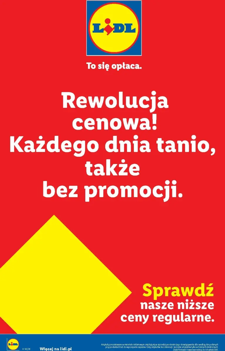 Lidl Polsko leták od 22.08.2026