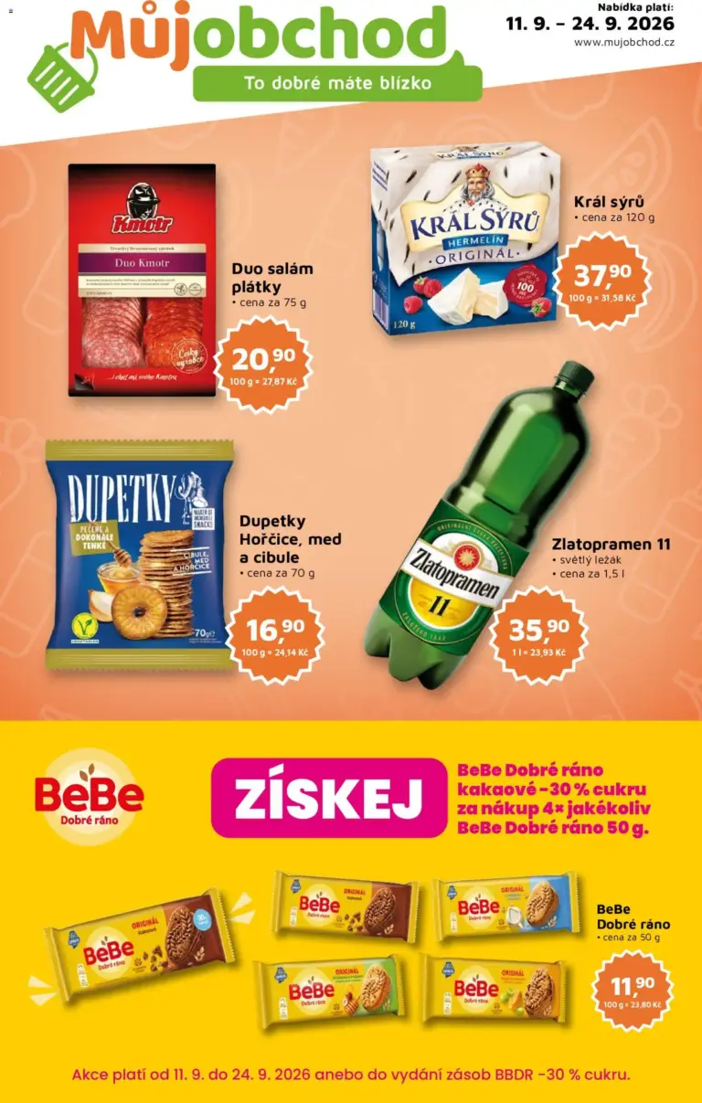 Můj obchod leták od 11.09.2026