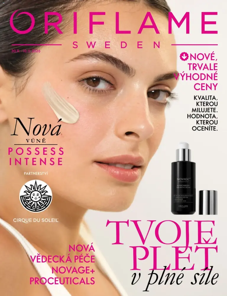 Oriflame leták od 30.09.2026