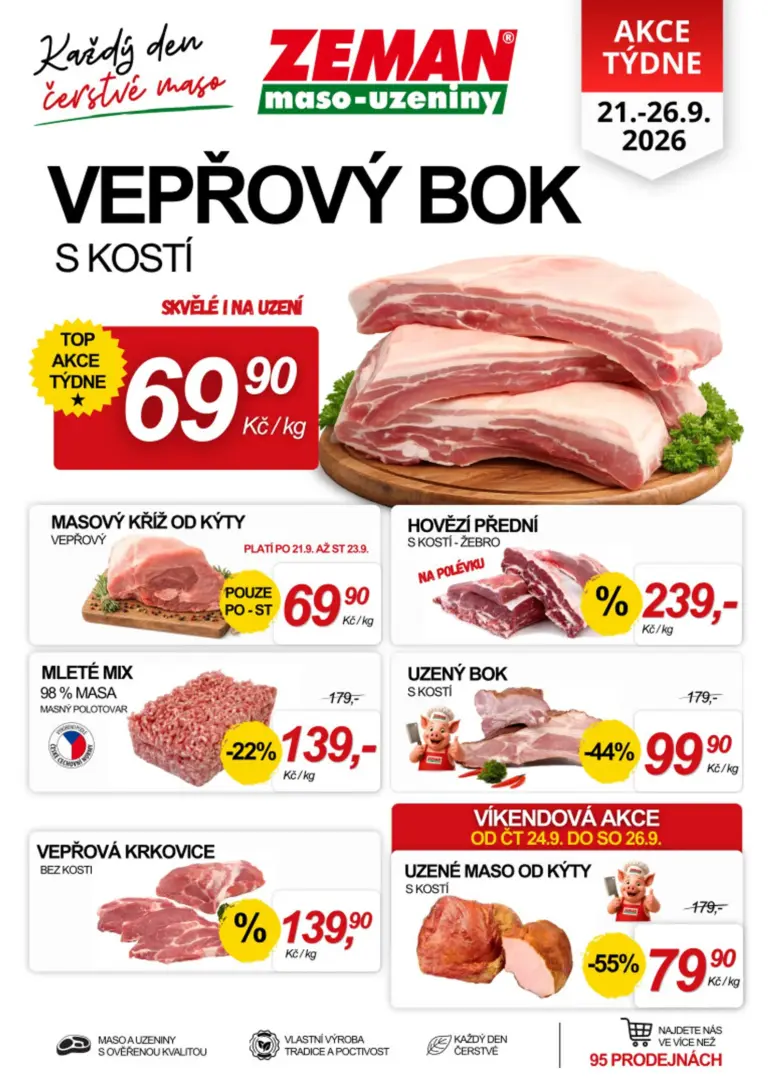 Prodejny Zeman leták od 21.09.2026