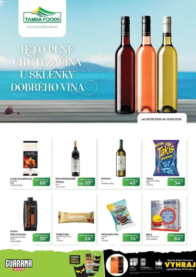 Tamda Foods leták od 09.09.2026
