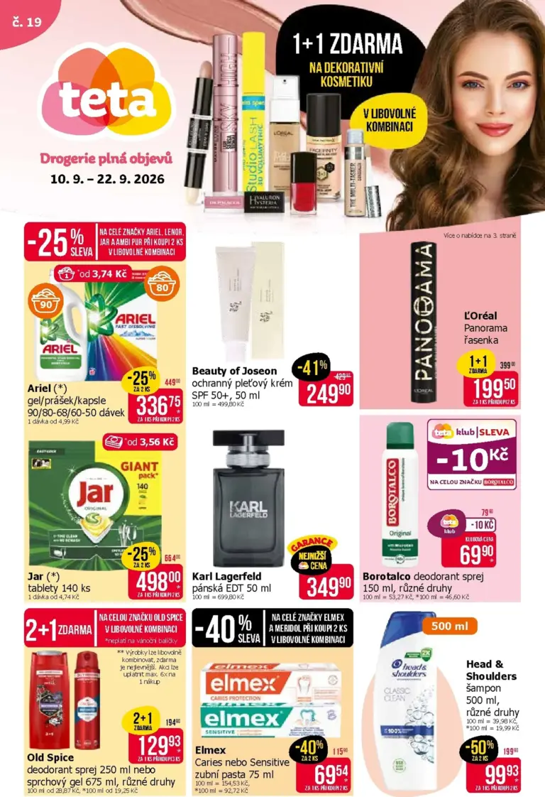 TETA Drogerie leták od 10.09.2026