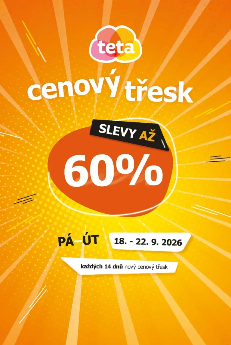 TETA Drogerie leták od 18.09.2026