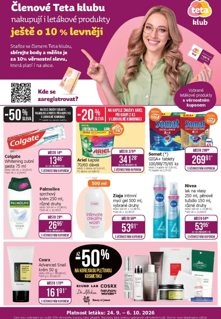 TETA Drogerie leták od 24.09.2026