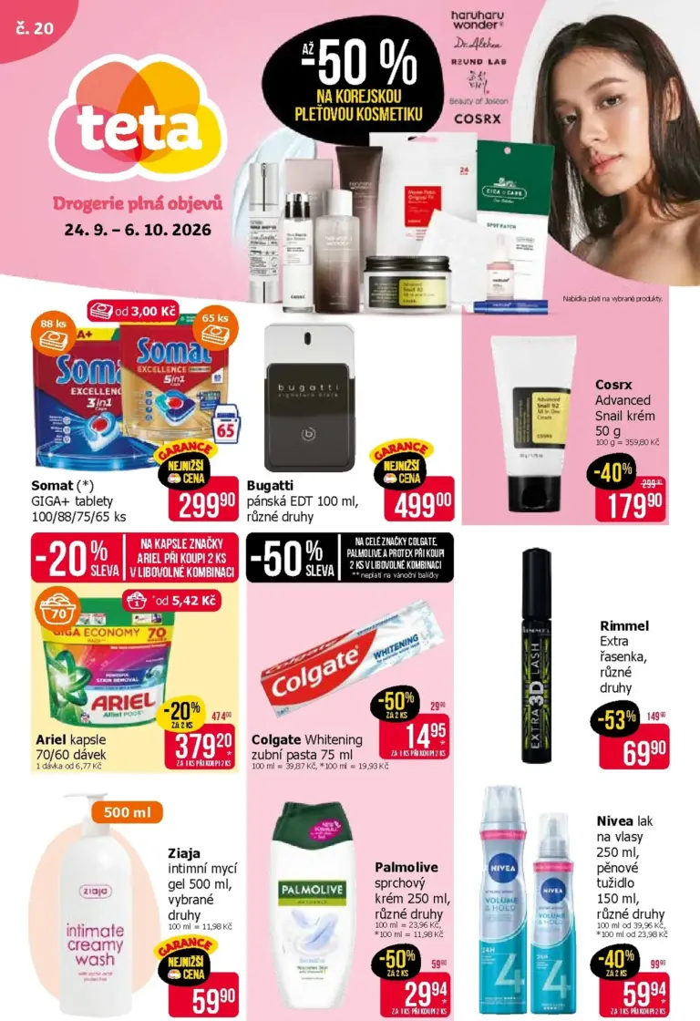 TETA Drogerie leták od 24.09.2026