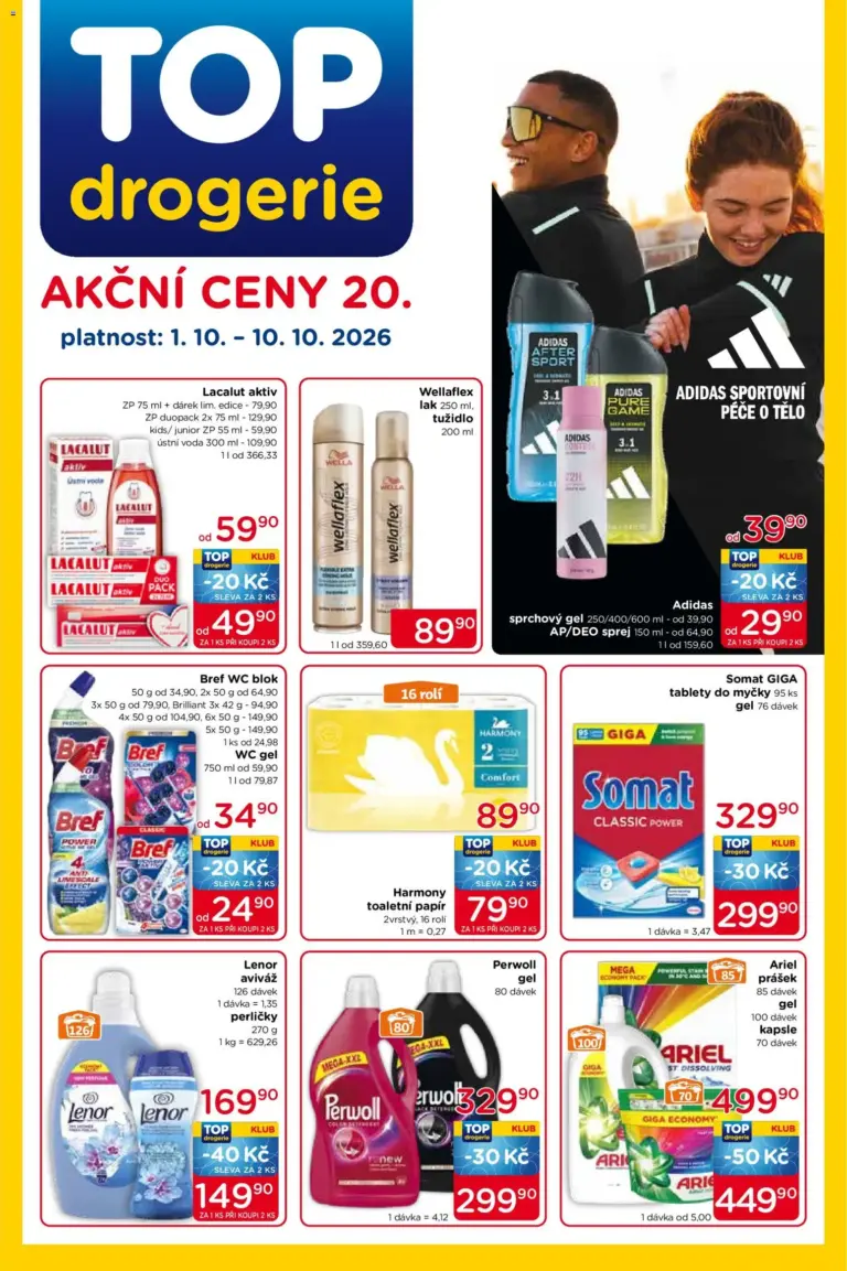 Top drogerie leták od 01.10.2026