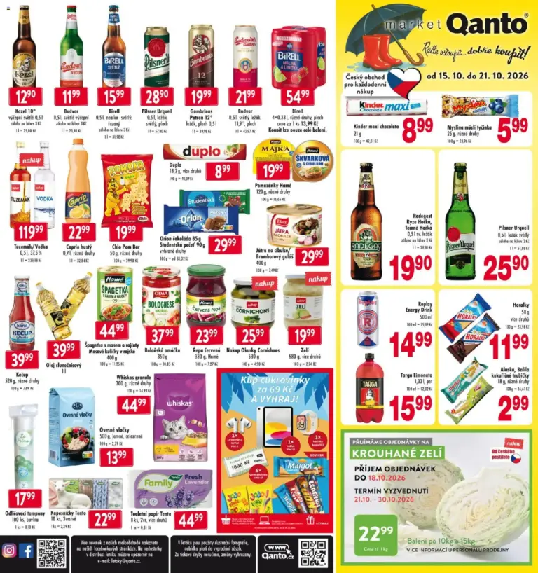 Astur & Qanto leták od 15.10.2026
