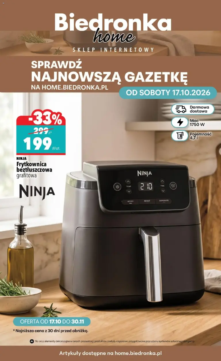 Biedronka Polsko leták od 17.10.2026