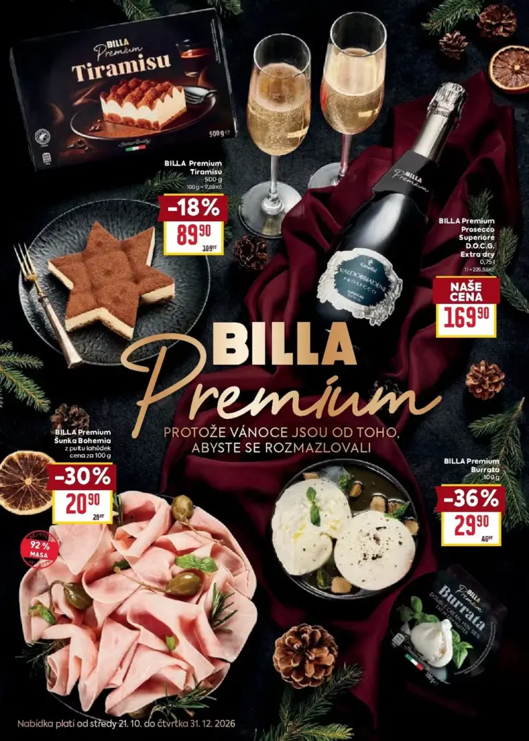 Billa leták od 21.10.2026