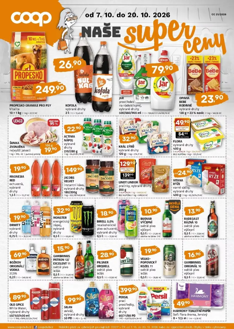 Coop leták od 07.10.2026