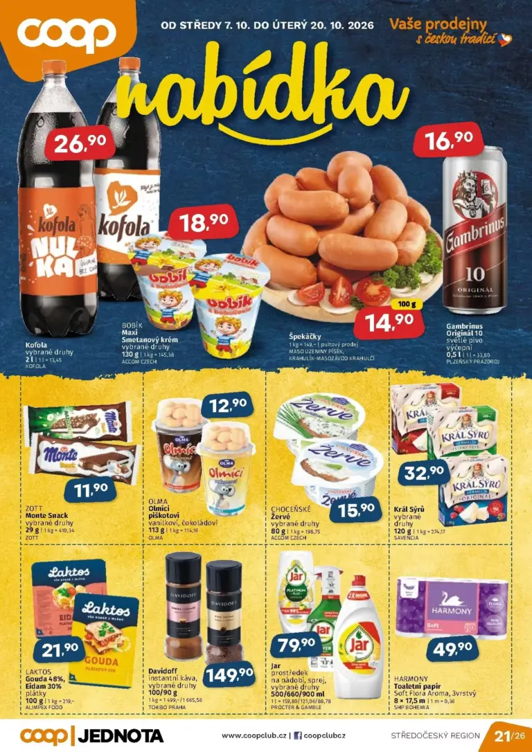 Coop leták od 07.10.2026