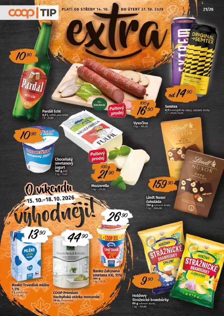 Coop leták od 14.10.2026