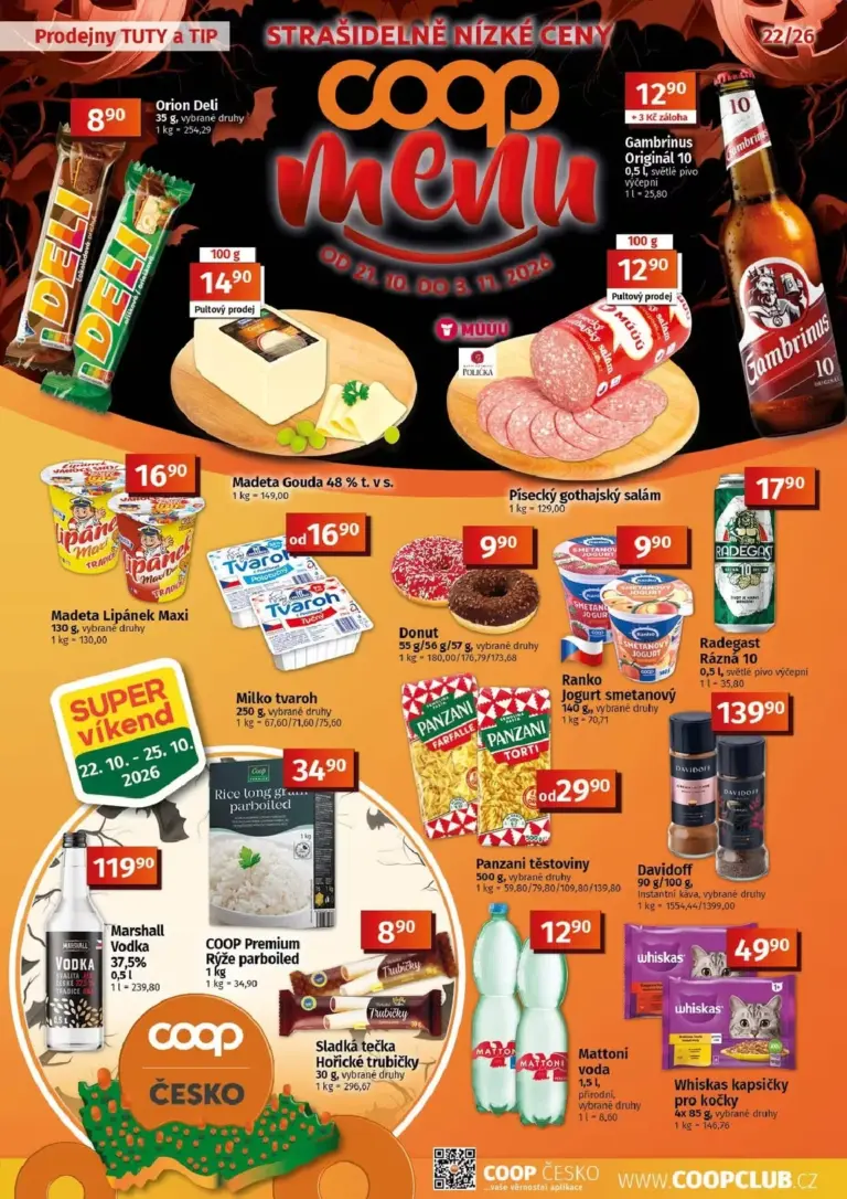 Coop leták od 21.10.2026