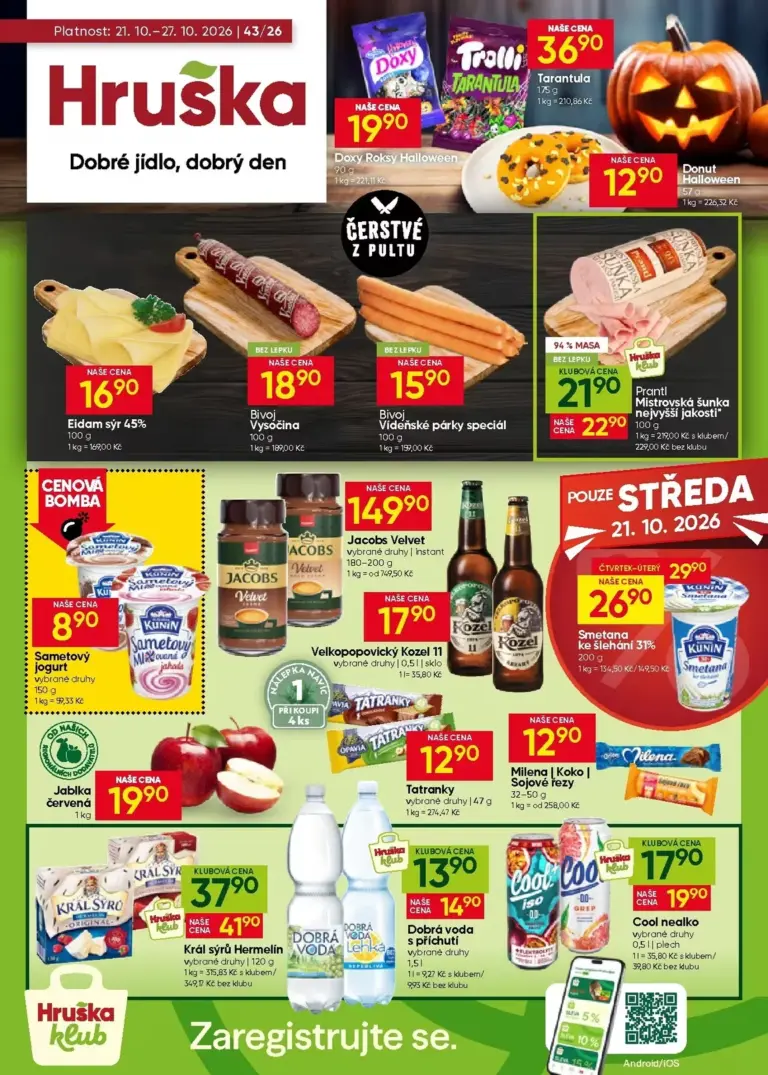 Hruška leták od 21.10.2026