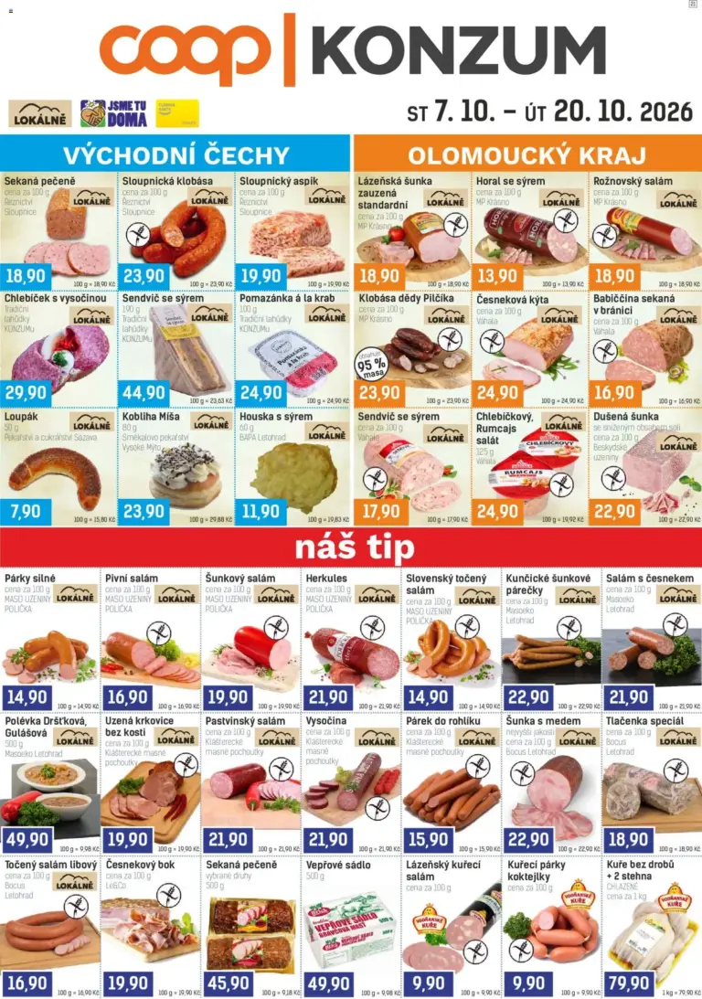 Konzum leták od 07.10.2026
