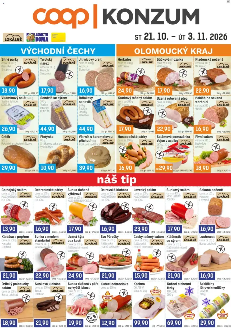 Konzum leták od 21.10.2026