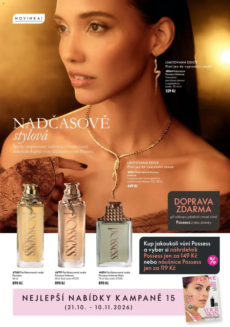 Oriflame leták od 21.10.2026