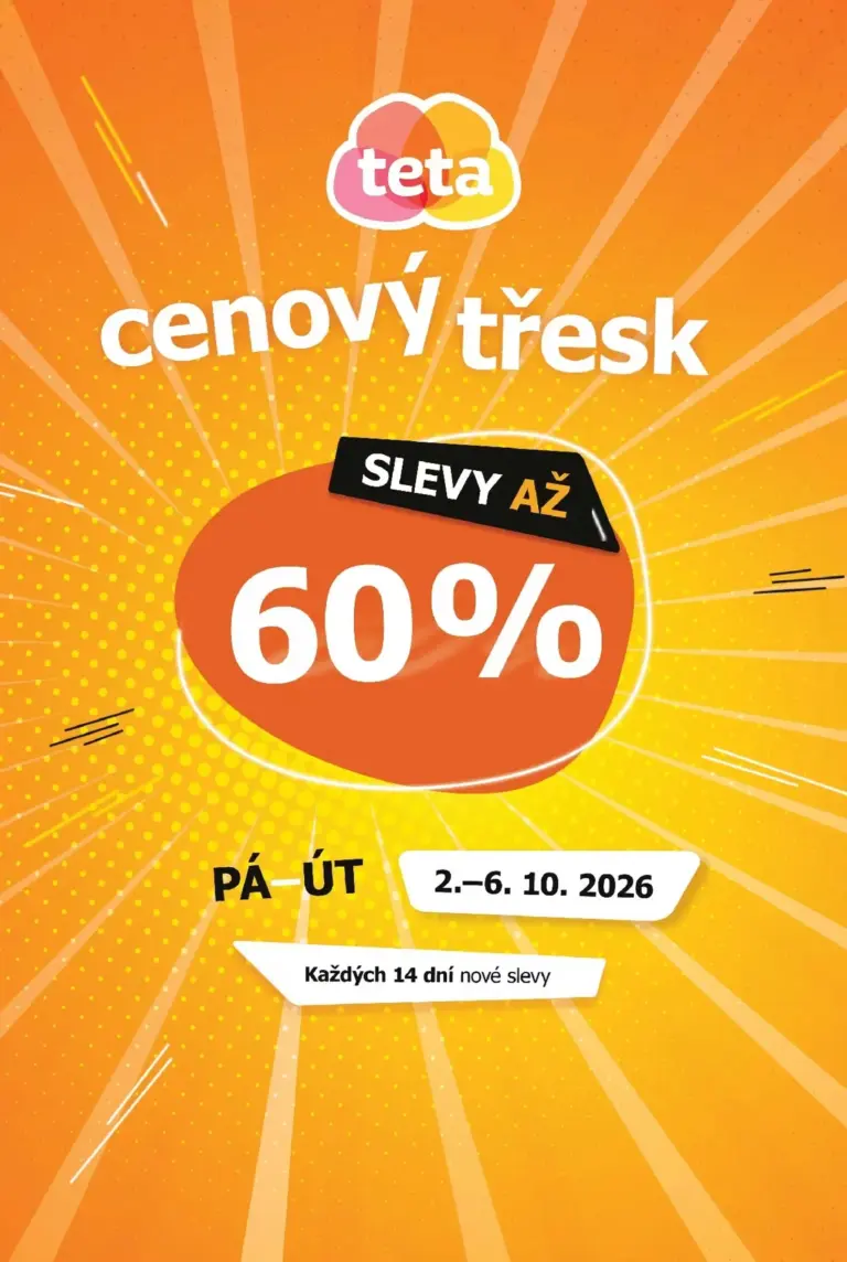 TETA Drogerie leták od 02.10.2026