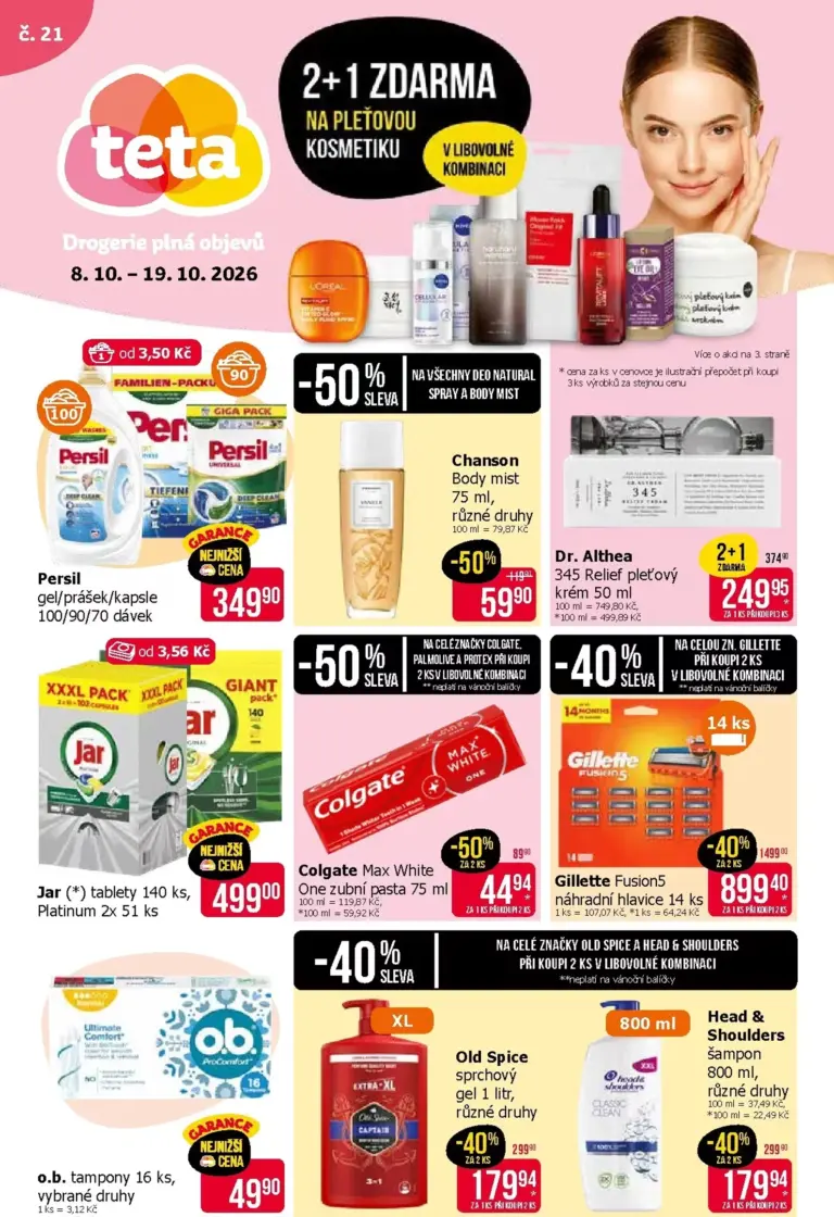 TETA Drogerie leták od 08.10.2026